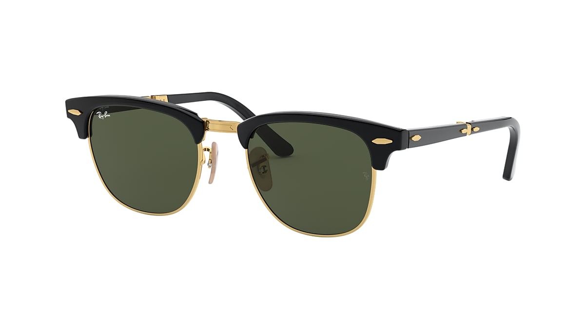 Ray-Ban RB2176 Clubmaster Folding 51 Green Classic G-15