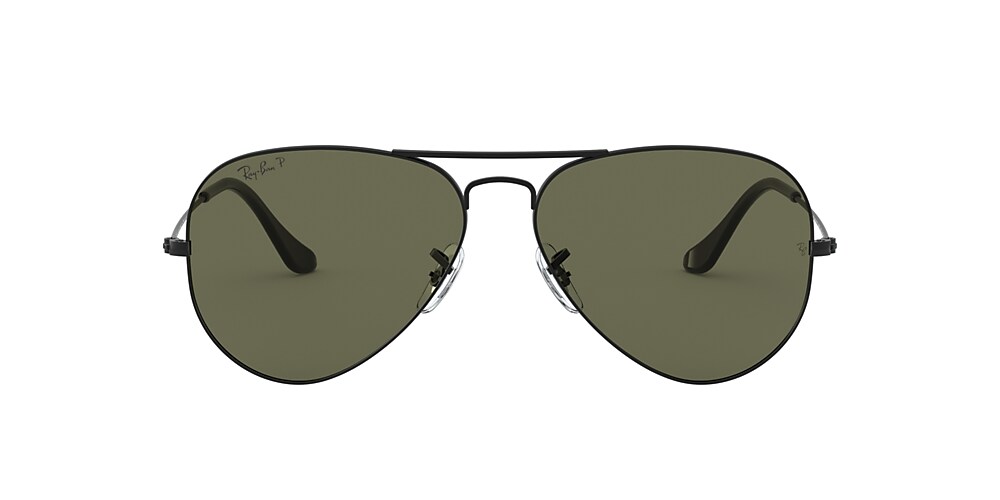 Dark green aviator discount sunglasses