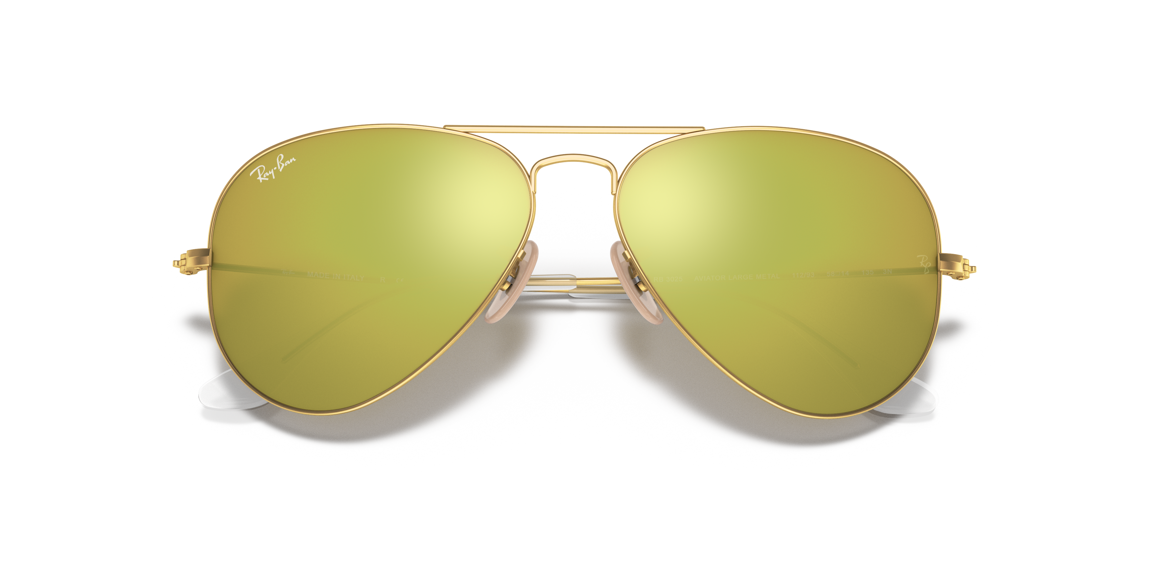 ray ban yellow flash