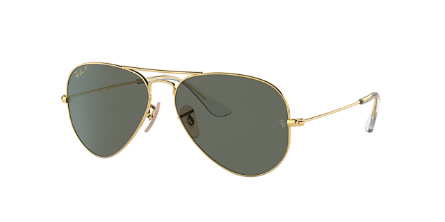 Ray ban store aviator solid gold