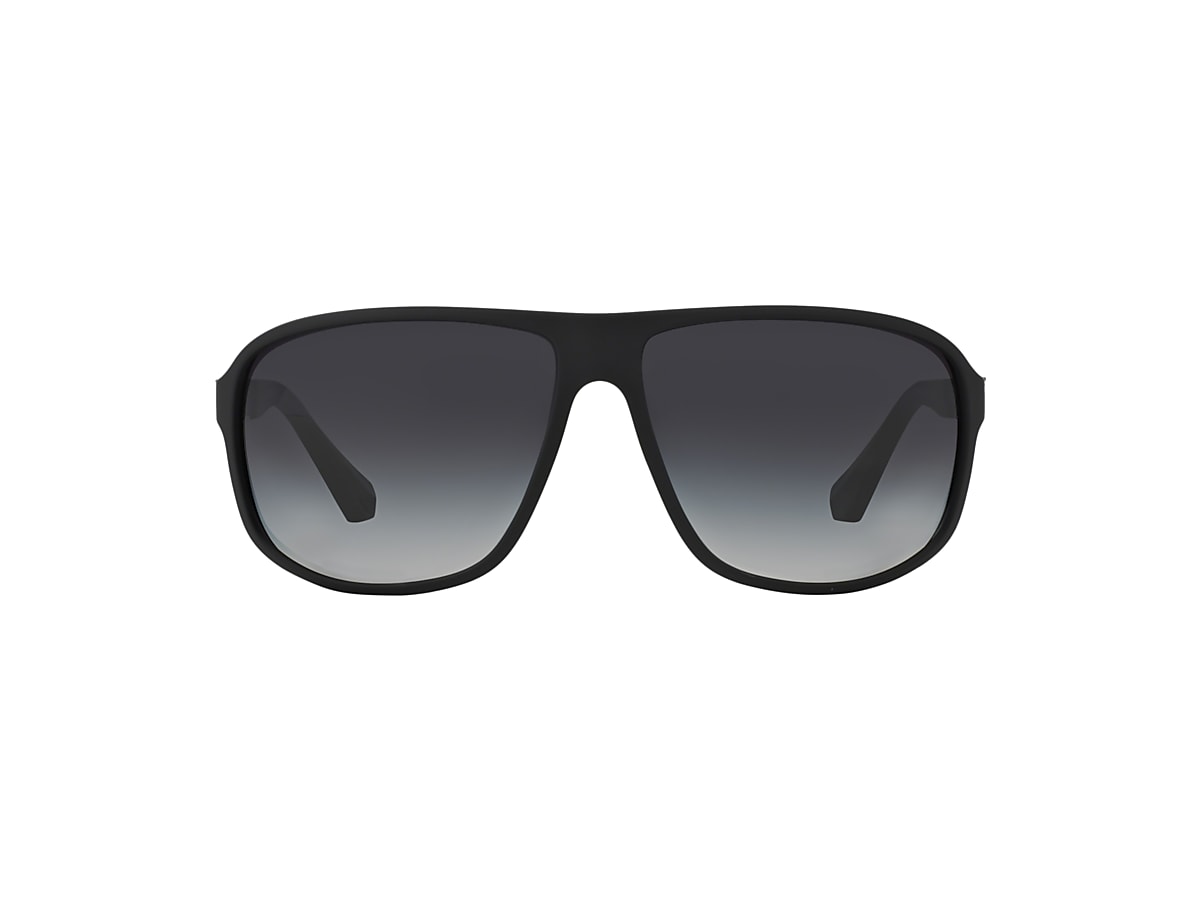 Emporio Armani EA4029 64 Gradient Grey & Rubber Black Sunglasses | Sunglass  Hut United Kingdom