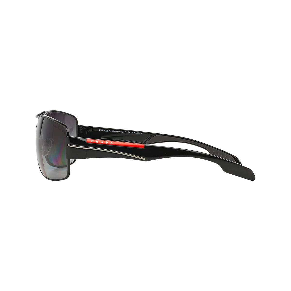 Prada Linea Rossa PS 53NS 65 Polar Grey Gradient Black Polarised