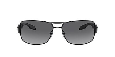 Prada Linea Rossa PS 53NS 65 Polar Grey Gradient Black Polarised