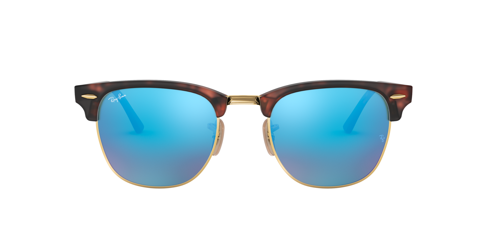Ray-Ban RB3016 CLUBMASTER FLASH LENSES 