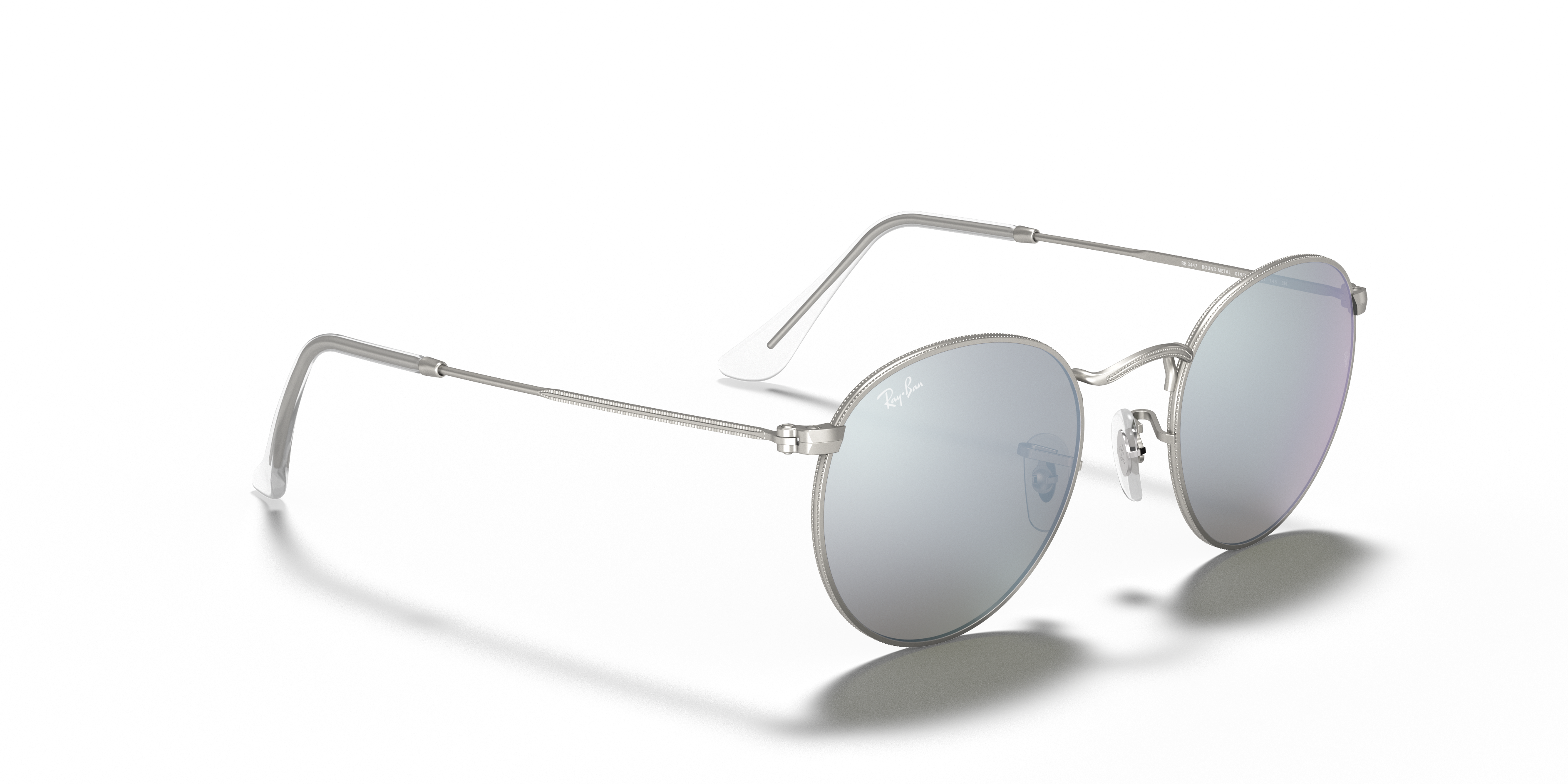 ray ban round metal mirror