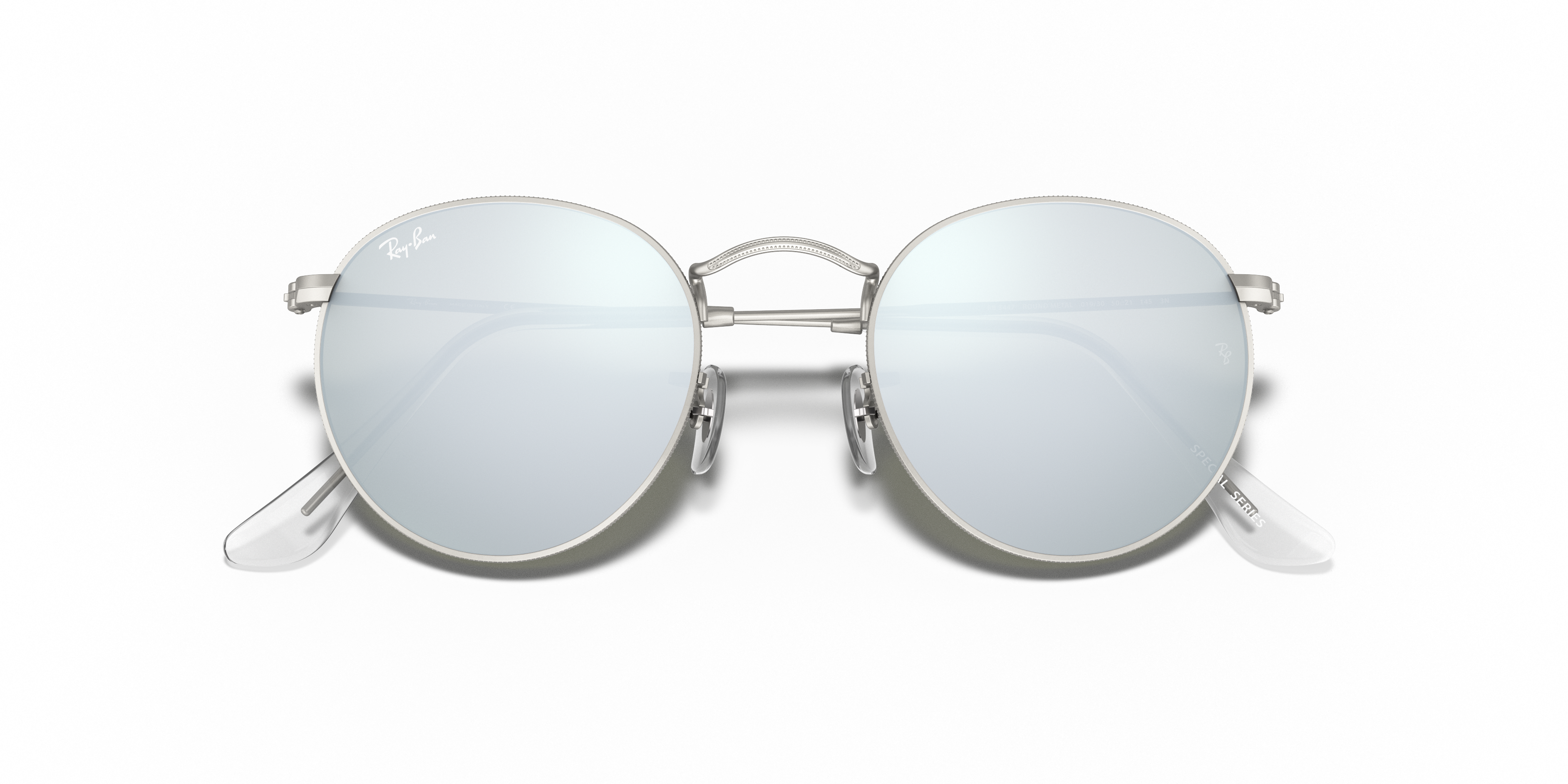 silver ray bans