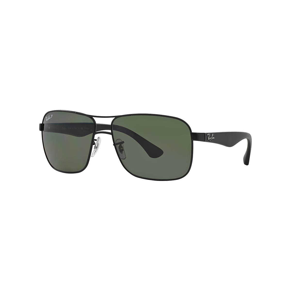 Ray-Ban RB3516 59 Green & Black Polarized Sunglasses | Sunglass Hut USA