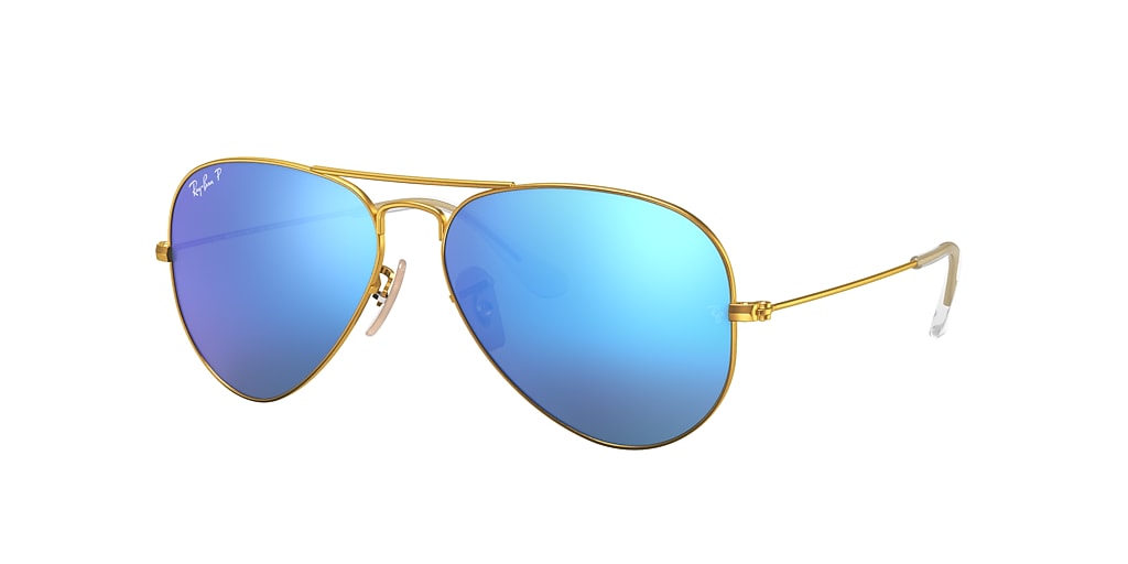 Ray Ban Rb3025 Aviator Flash Lenses 58 Polarized Blue Flash Gold Polarized Sunglasses Sunglass Hut Canada