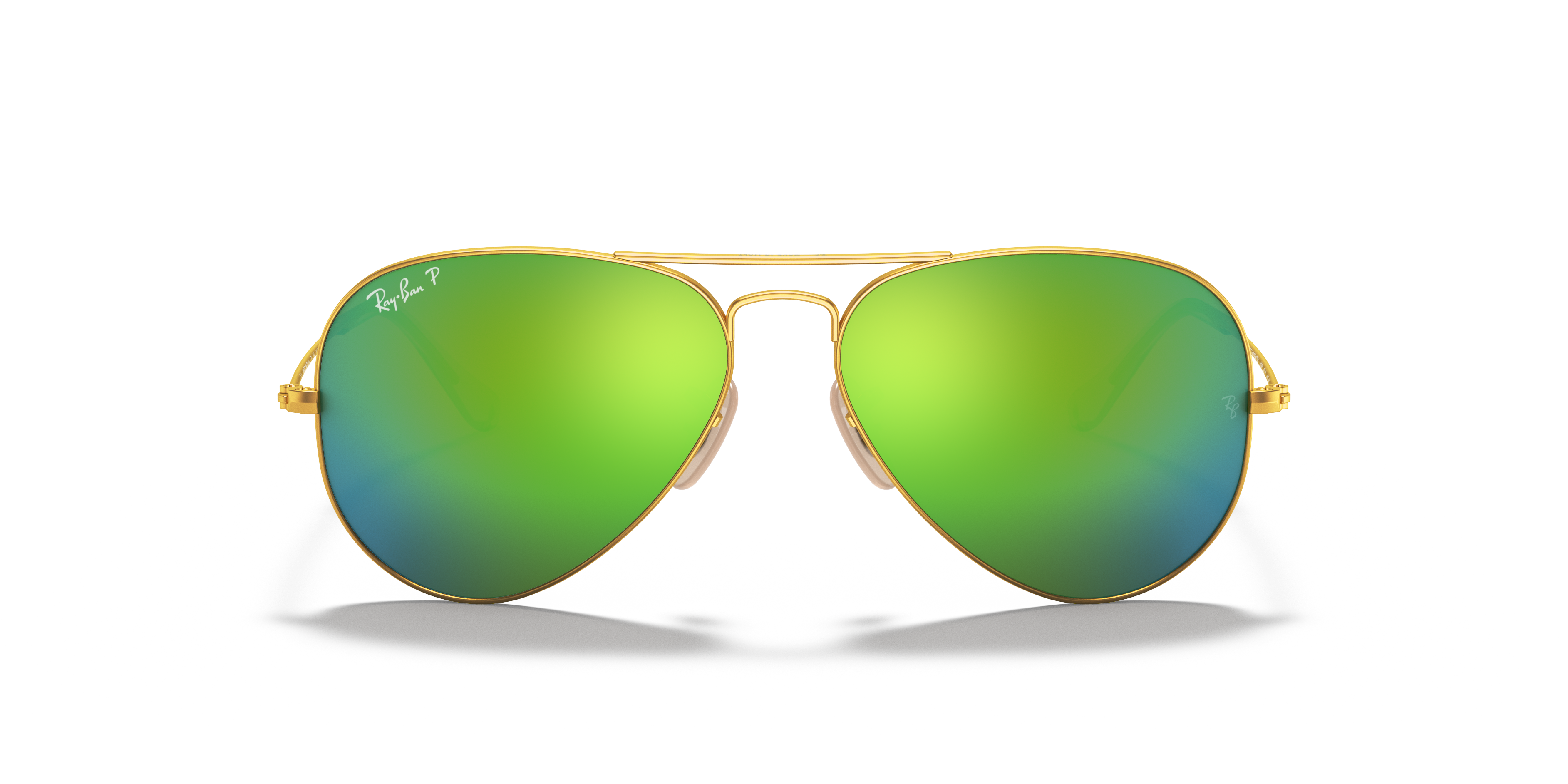 neon green ray bans