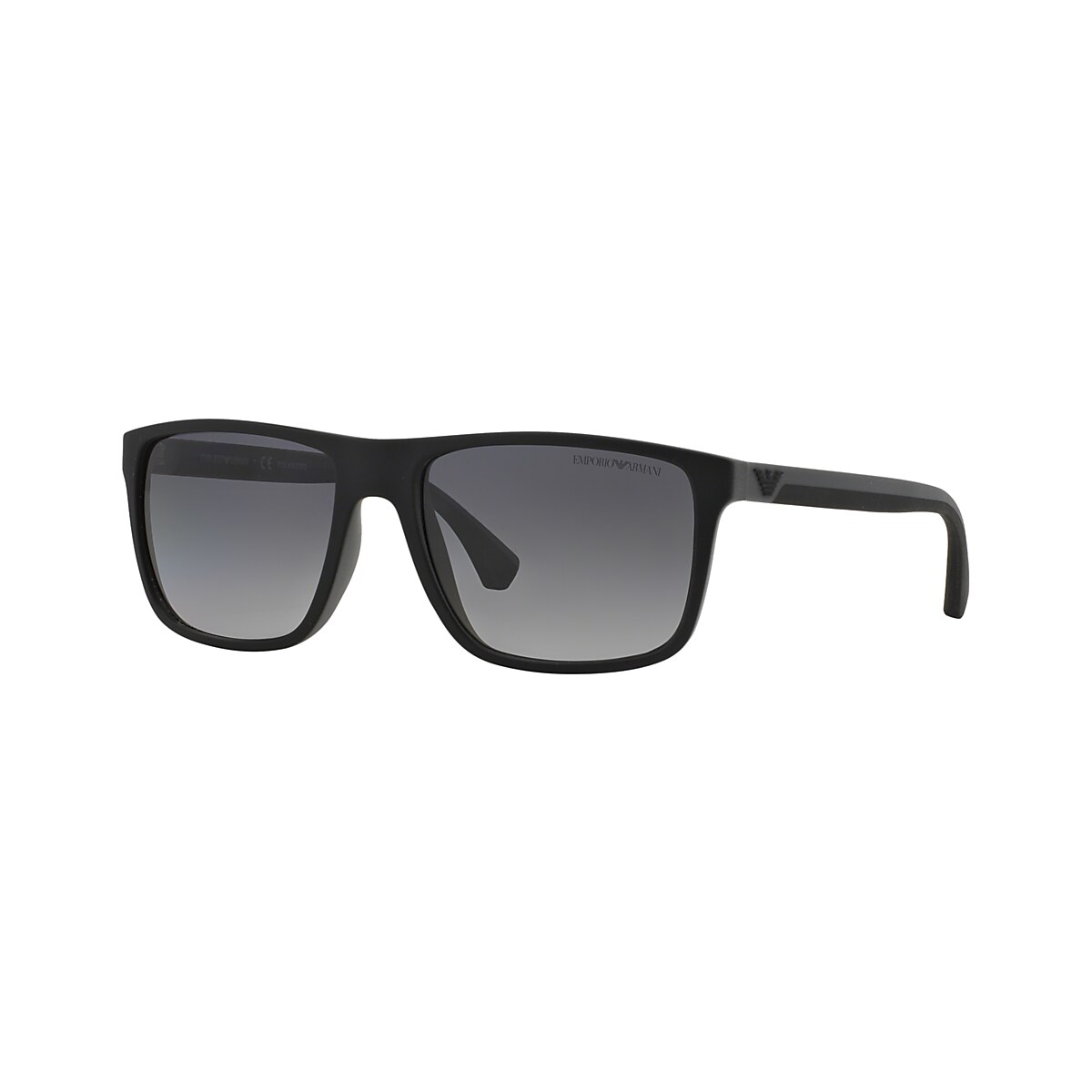 Emporio Armani EA4033 56 Gradient Grey Polar & Rubber Black & Grey  Polarised Sunglasses | Sunglass Hut United Kingdom