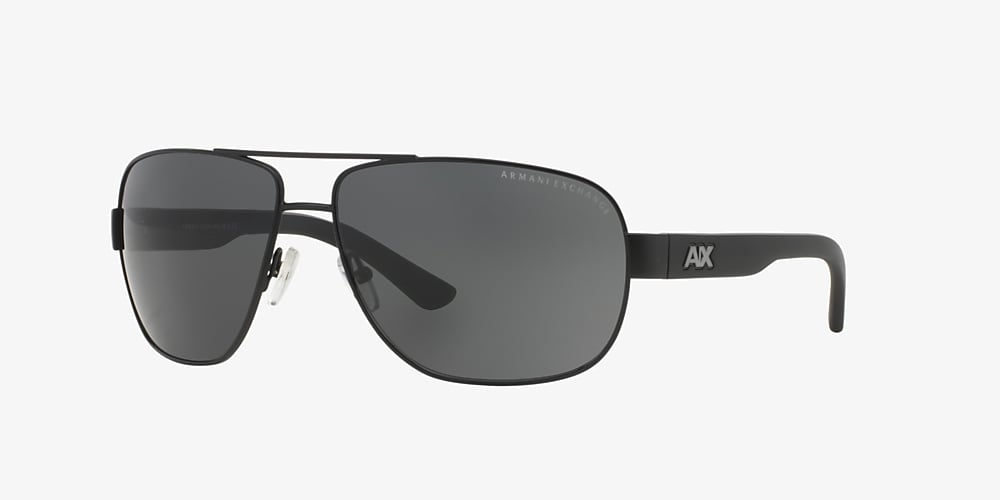 Armani Exchange AX2012S 62 Grey & Matte Black Sunglasses | Sunglass Hut USA