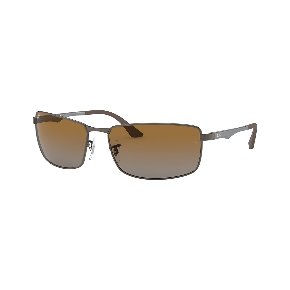 Ray◦Ban サングラス　RB3498 029/8G 61◻︎17 Ray-Ban RB3498 XXL (61 - 17) with Brown lenses and Silver