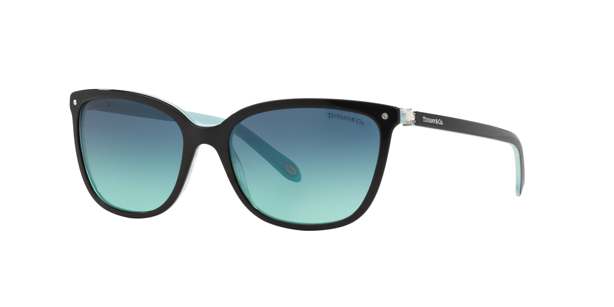 tiffany black blue sunglasses