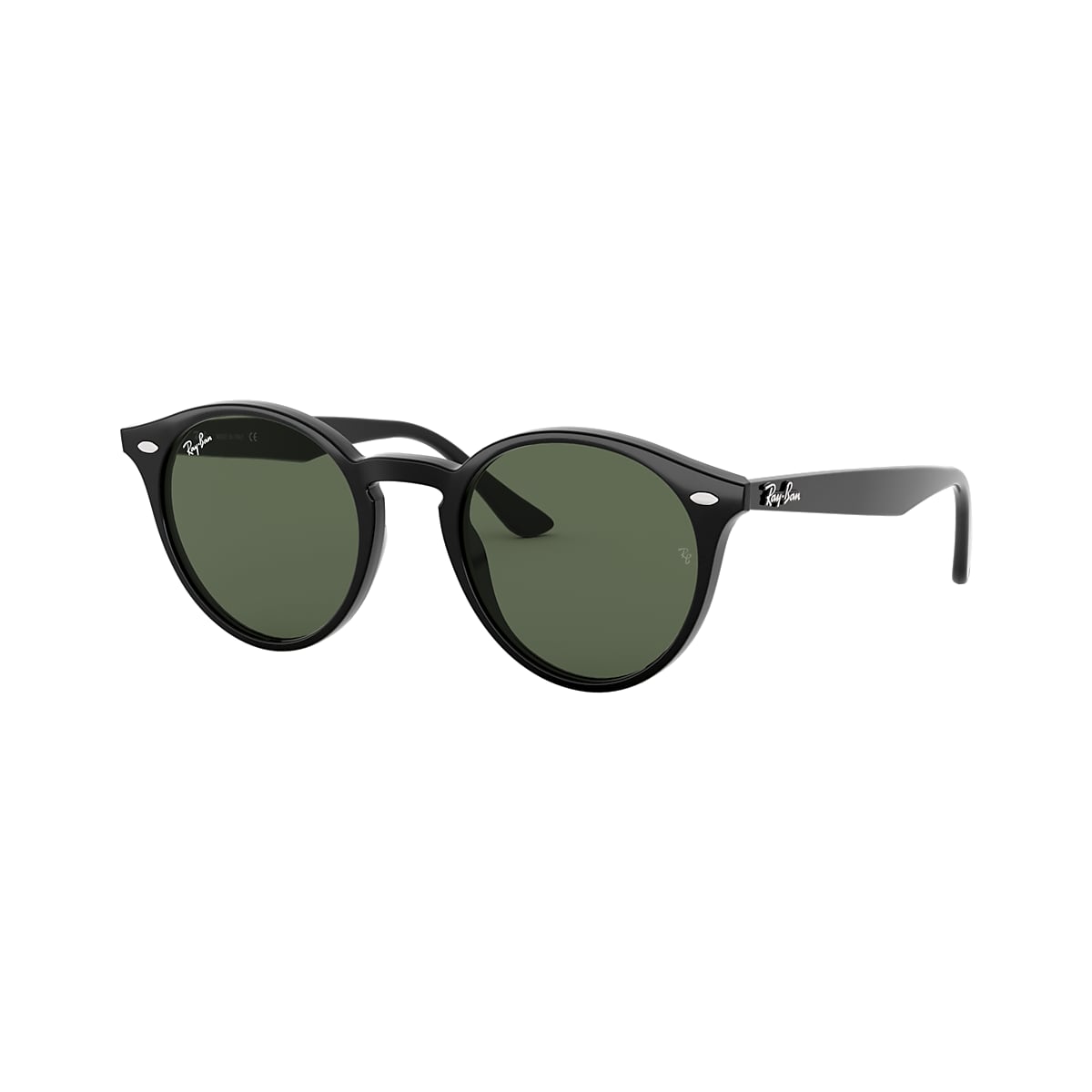 Ray-Ban RB2180F 51 Green Classic & Black Sunglasses | Sunglass Hut USA