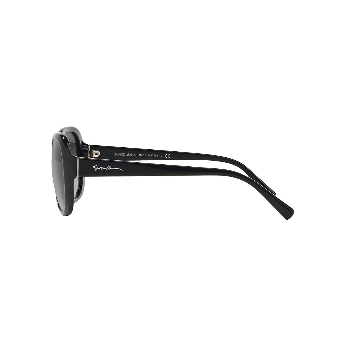Giorgio Armani AR8047 56 Grey Gradient & Black Sunglasses 