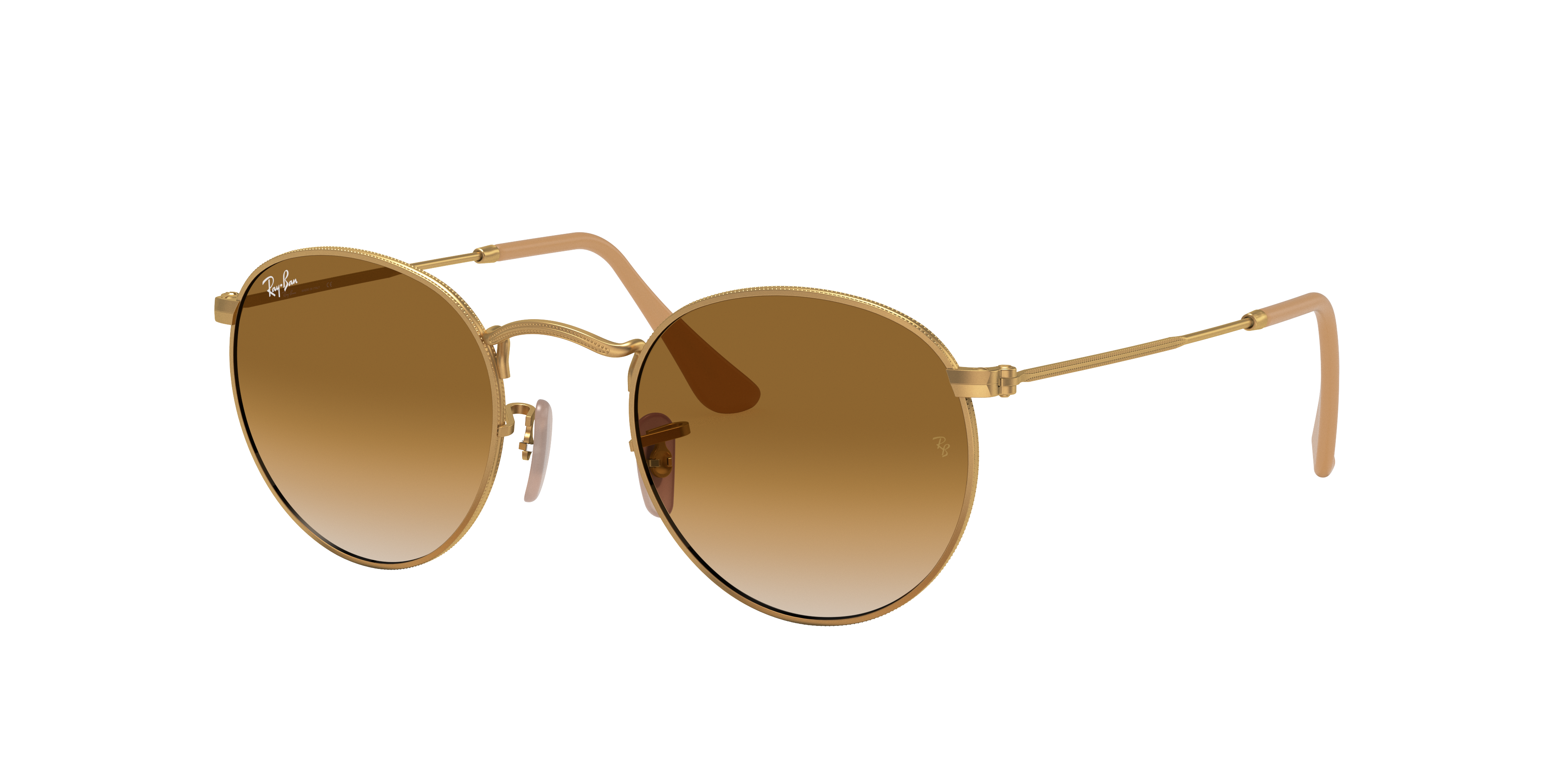 Ray ban round metal marron online degrade