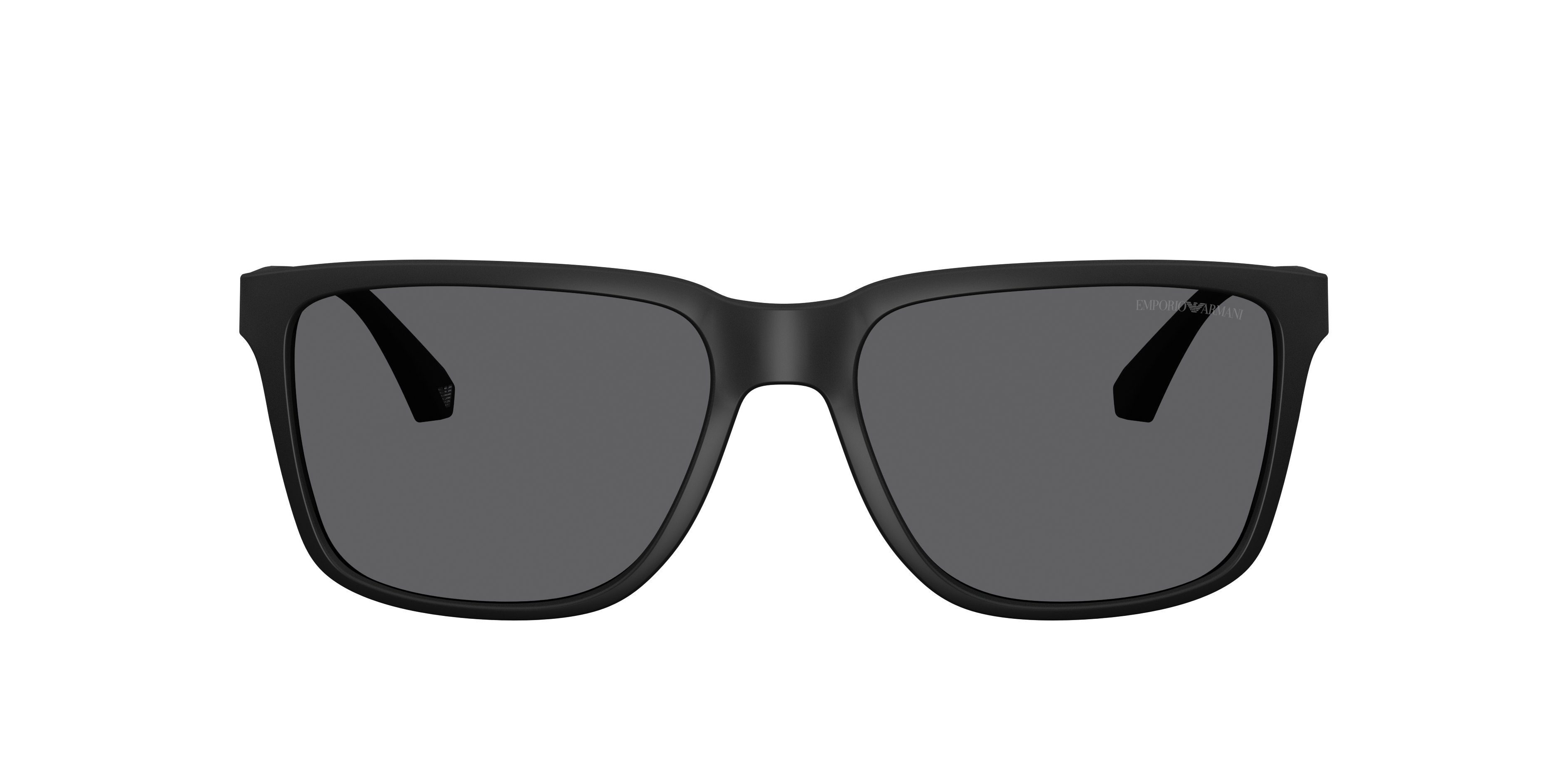 emporio armani men's sunglasses black