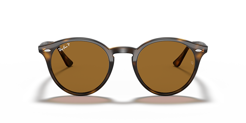 Ray-Ban RB2180 49 Brown Havana Polarized Sunglasses | Sunglass Hut USA