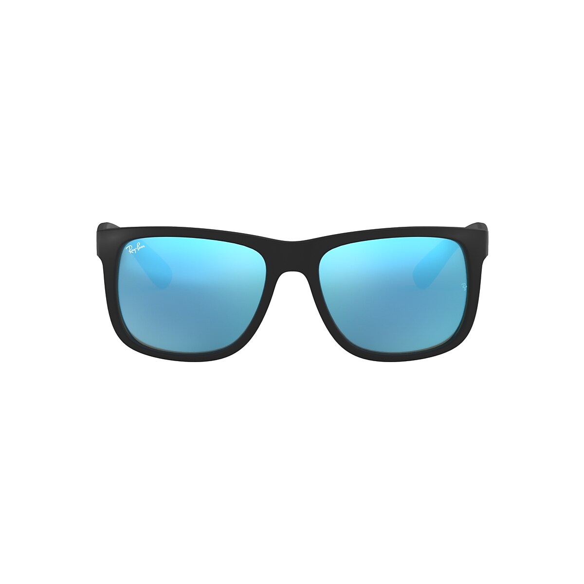 Ray-Ban RB4165 Justin Color Mix 54 Blue Mirror & Black Sunglasses | Sunglass  Hut United Kingdom