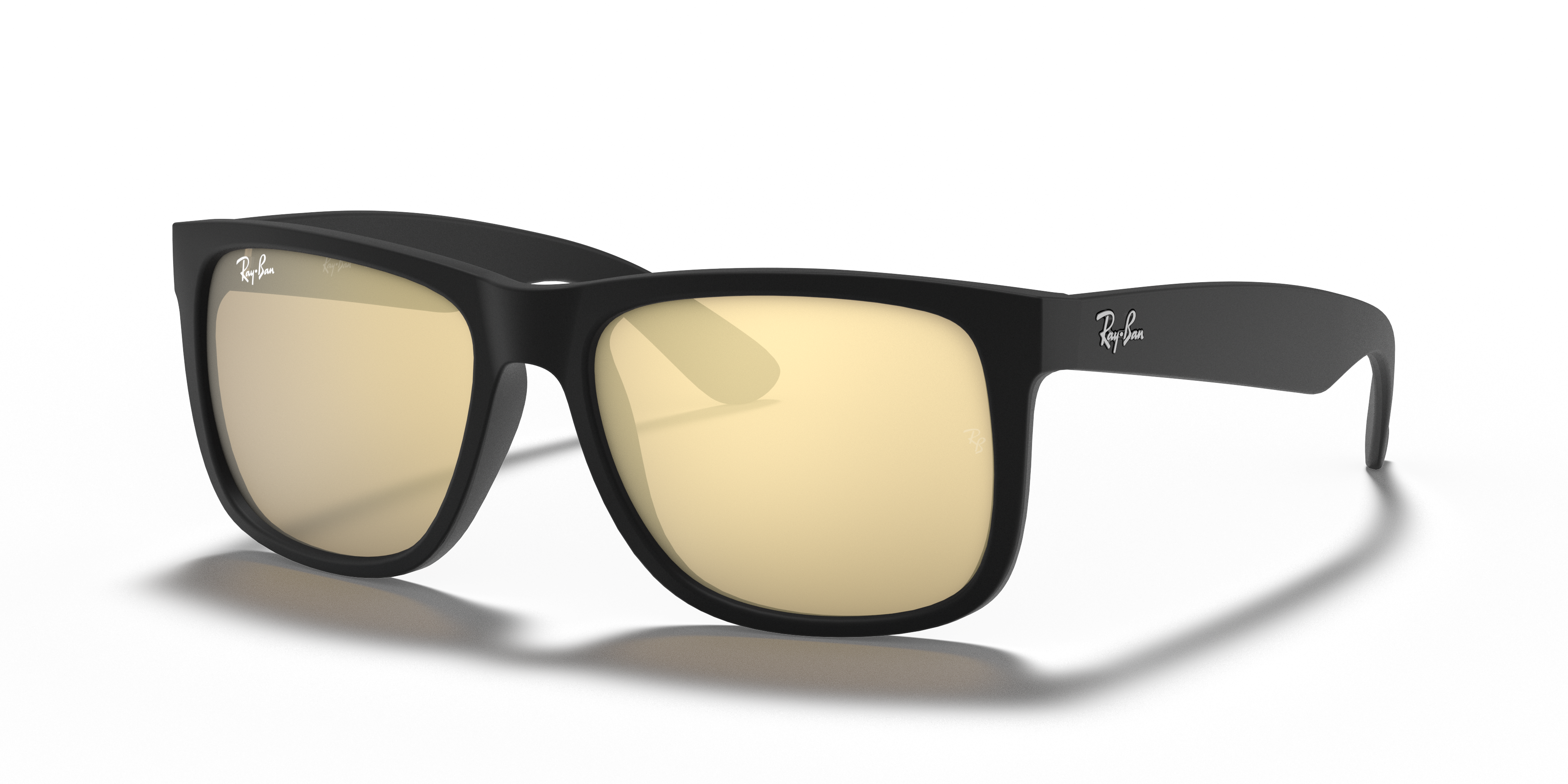 ray ban gold mirror lenses