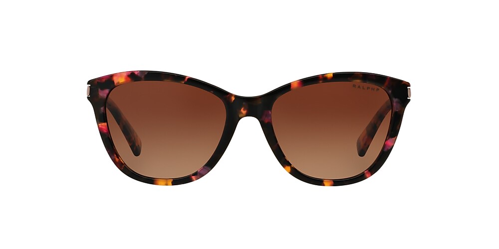 Ralph RA5201 54 Polarized Gradient Brown & Shiny Pink Marble