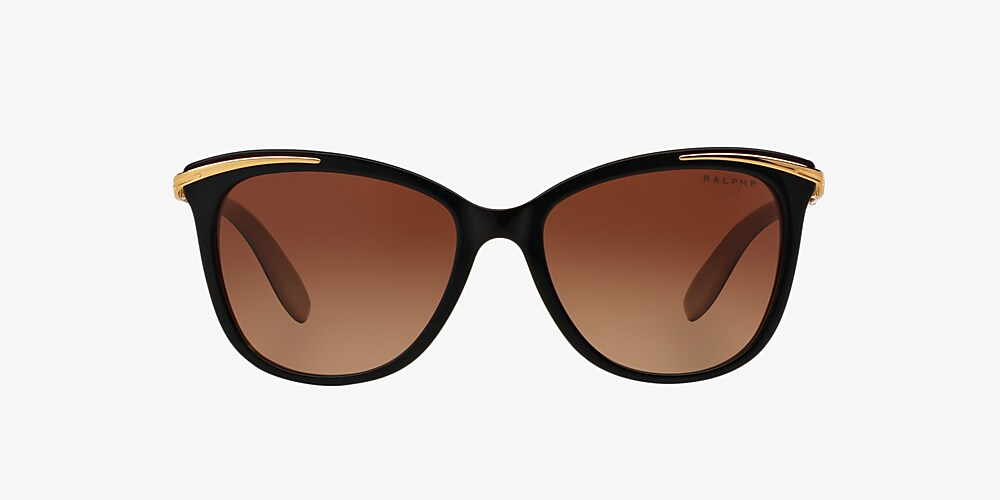 Ralph RA5203 54 Polar Gradient Brown & Black Polarized Sunglasses |  Sunglass Hut USA