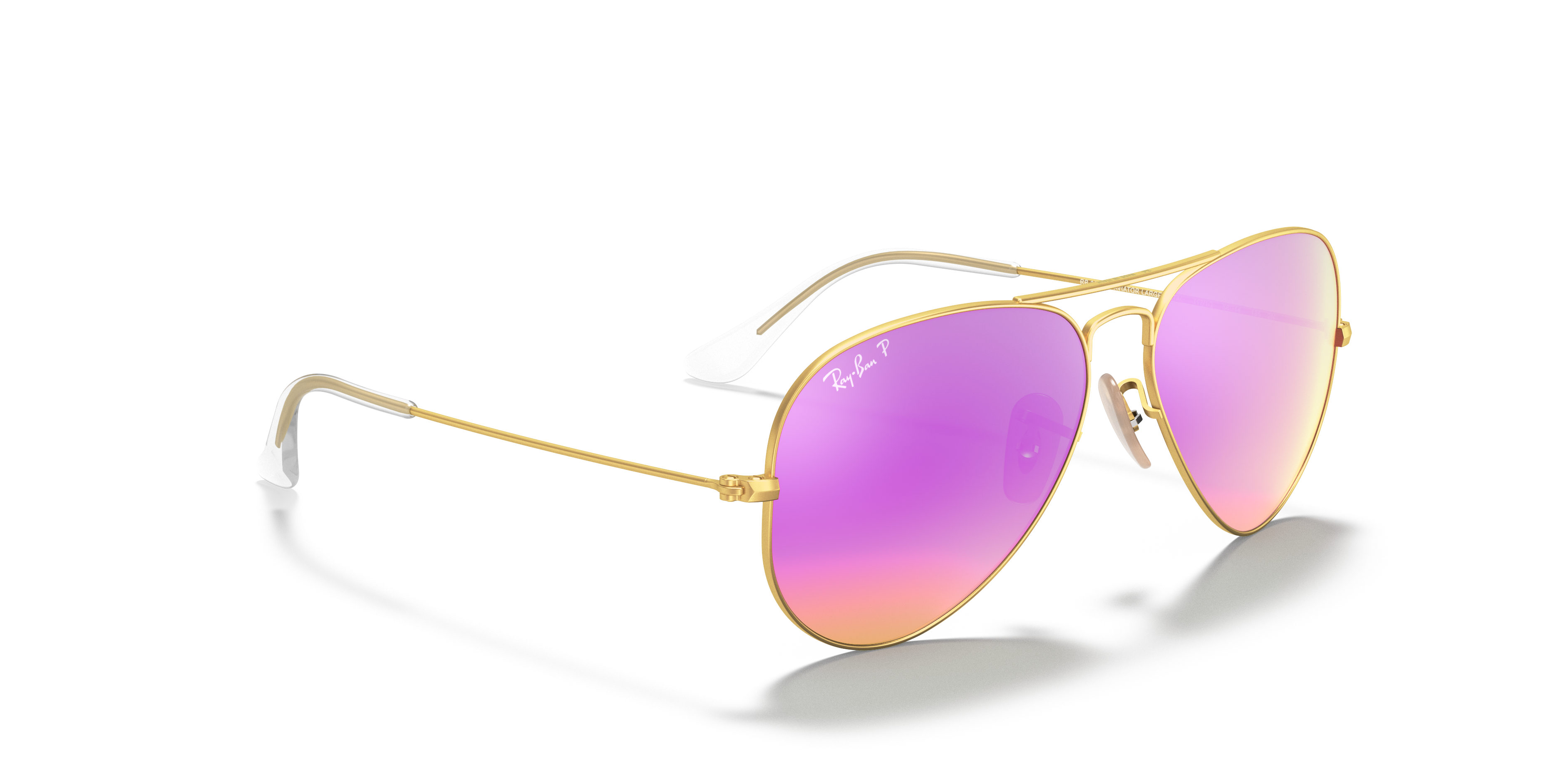 ray ban cyclamen flash polarized