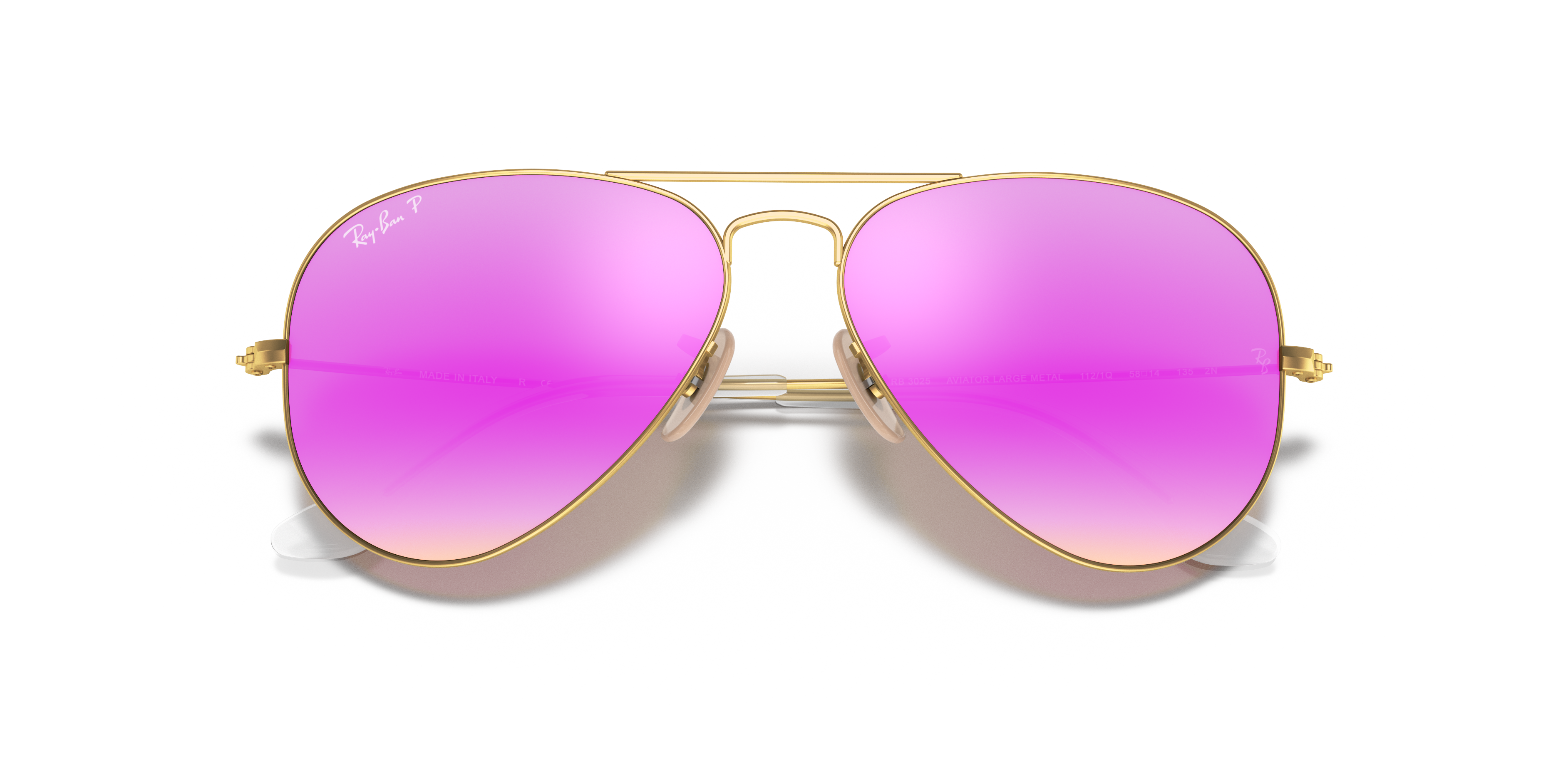 pink ray ban aviator polarized