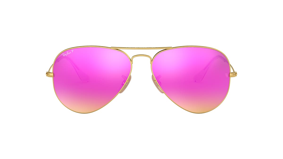 Ray-Ban RB3025 Aviator Flash Lenses XL (58 14) con Cristales