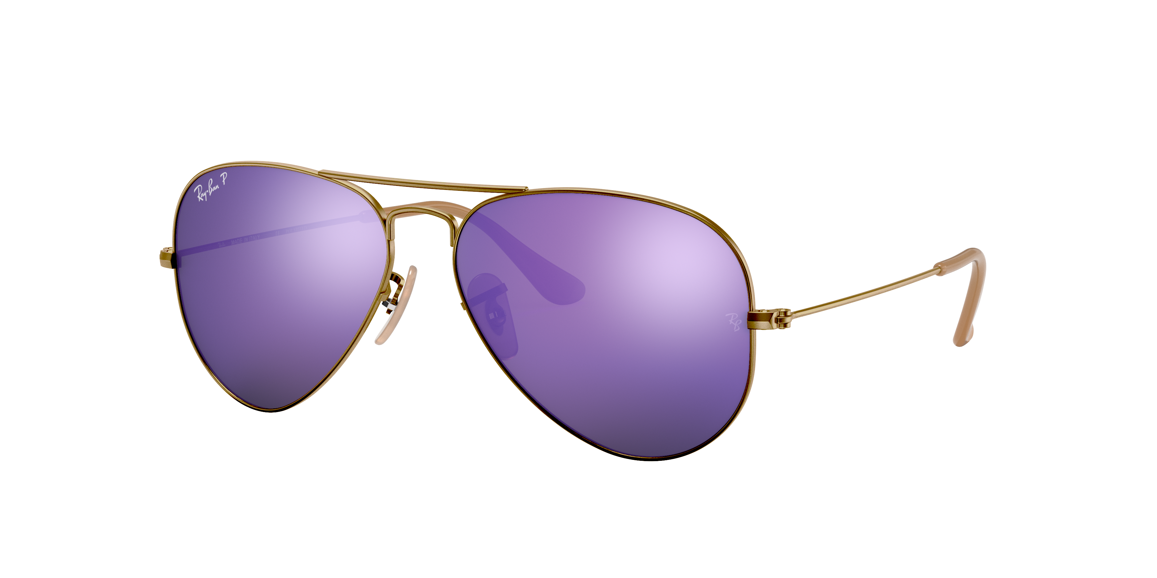 lilac ray ban aviators