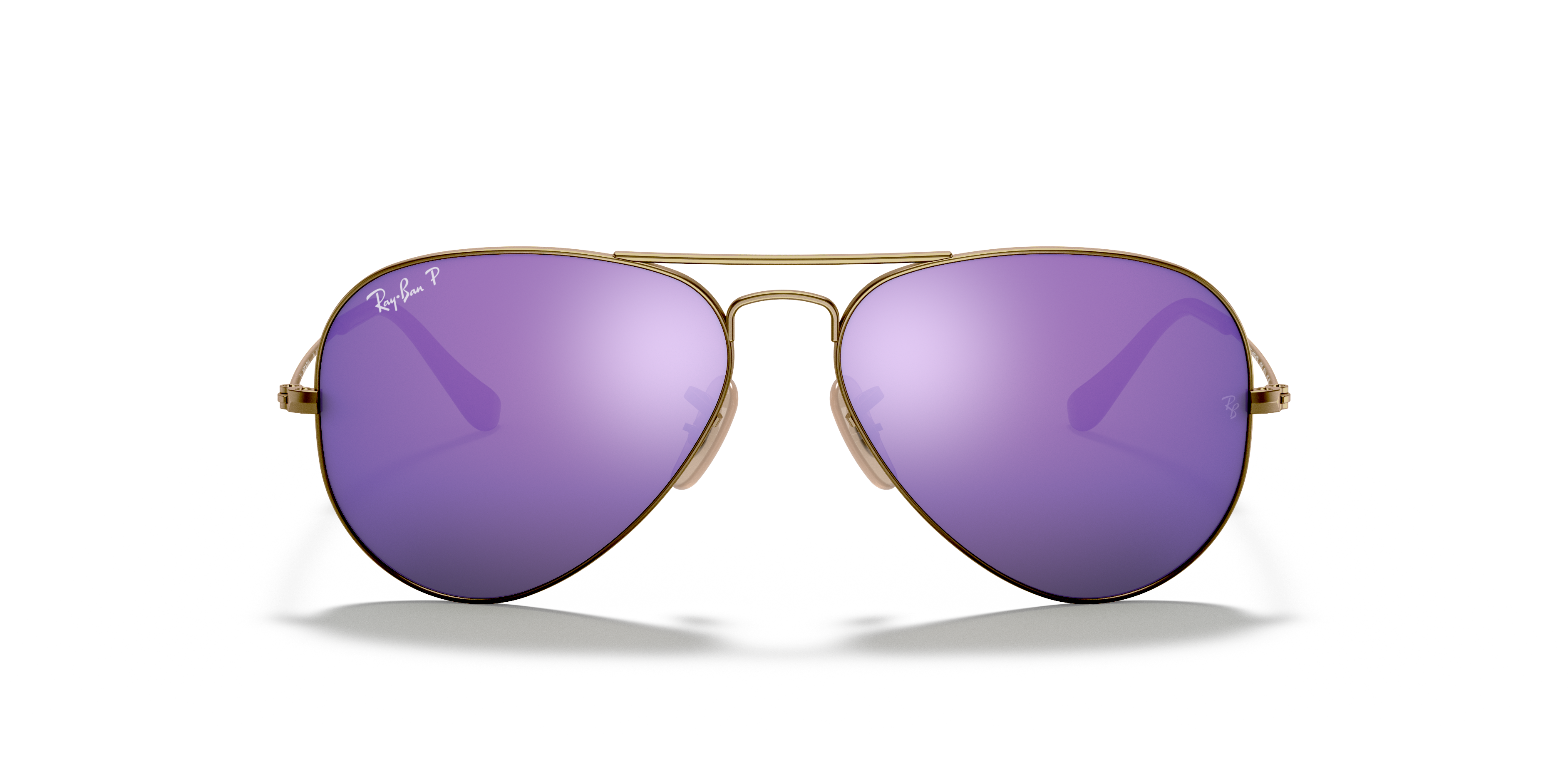 lilac flash ray bans