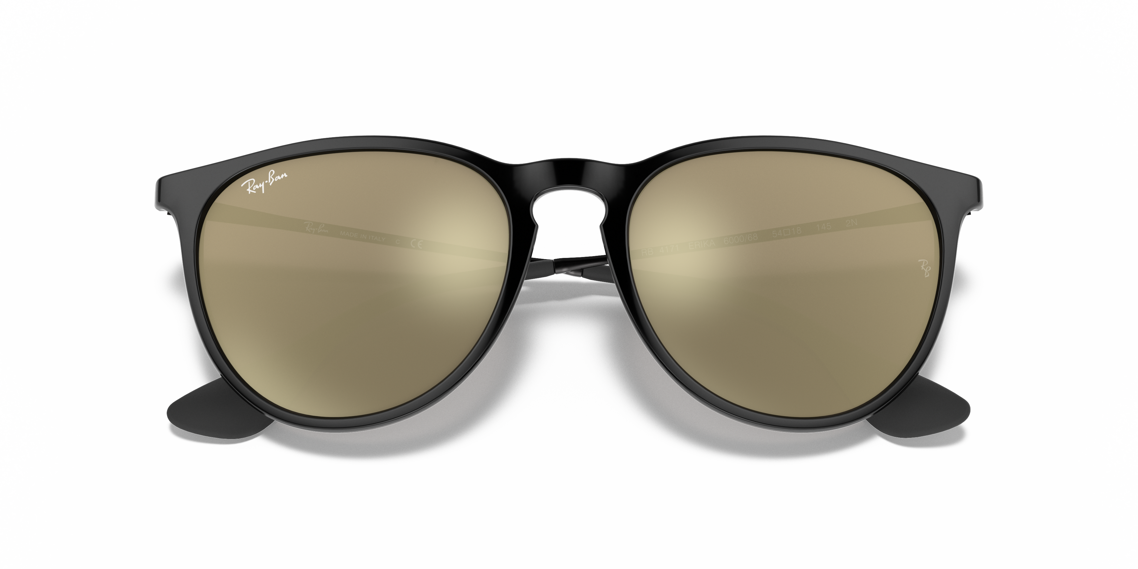 rayban gold mirror