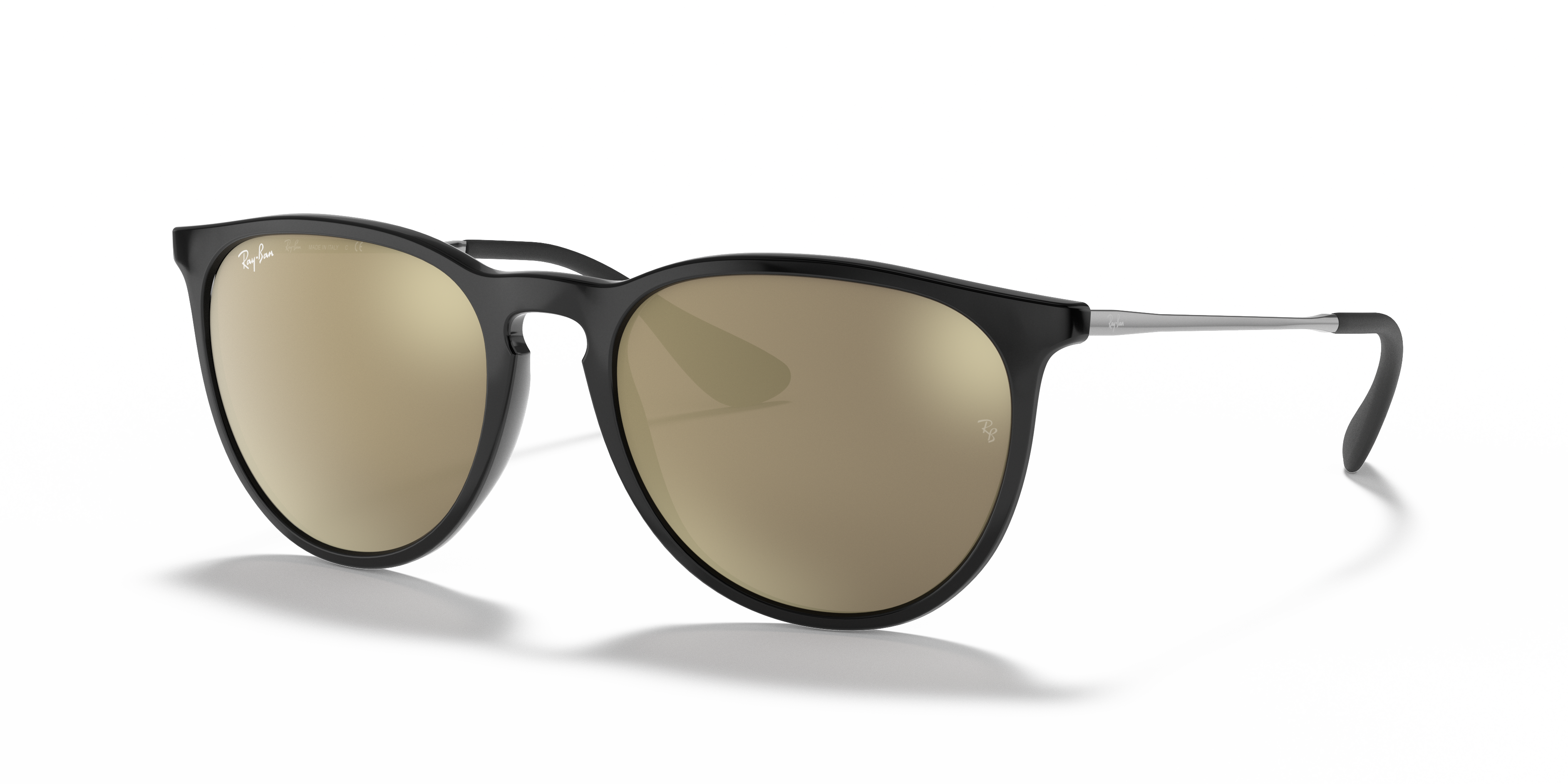 ray ban erika gold mirror