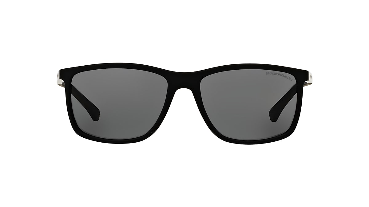Emporio Armani EA4058 XL (58 - 17) with Grey lenses and