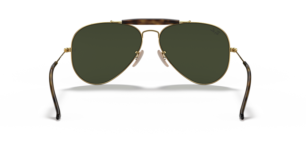 køber talsmand arbejdsløshed Ray-Ban RB3029 OUTDOORSMAN HAVANA COLLECTION 62 Green Classic G-15 & Gold  Sunglasses | Sunglass Hut USA