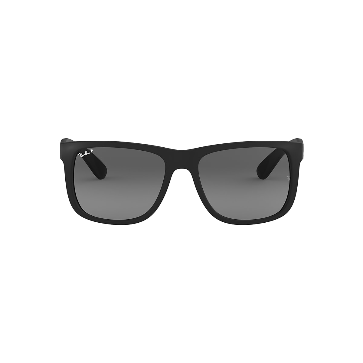 Ray-Ban Justin Classic Sunglasses RB4165 622/2V - Matte Black Frame - Polarized Blue Classic Lenses - Size 55-16