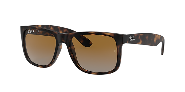 Geduld lijden voor de hand liggend Ray-Ban RB4165 Justin Classic 54 Dark Brown & Havana Sunglasses | Sunglass  Hut USA