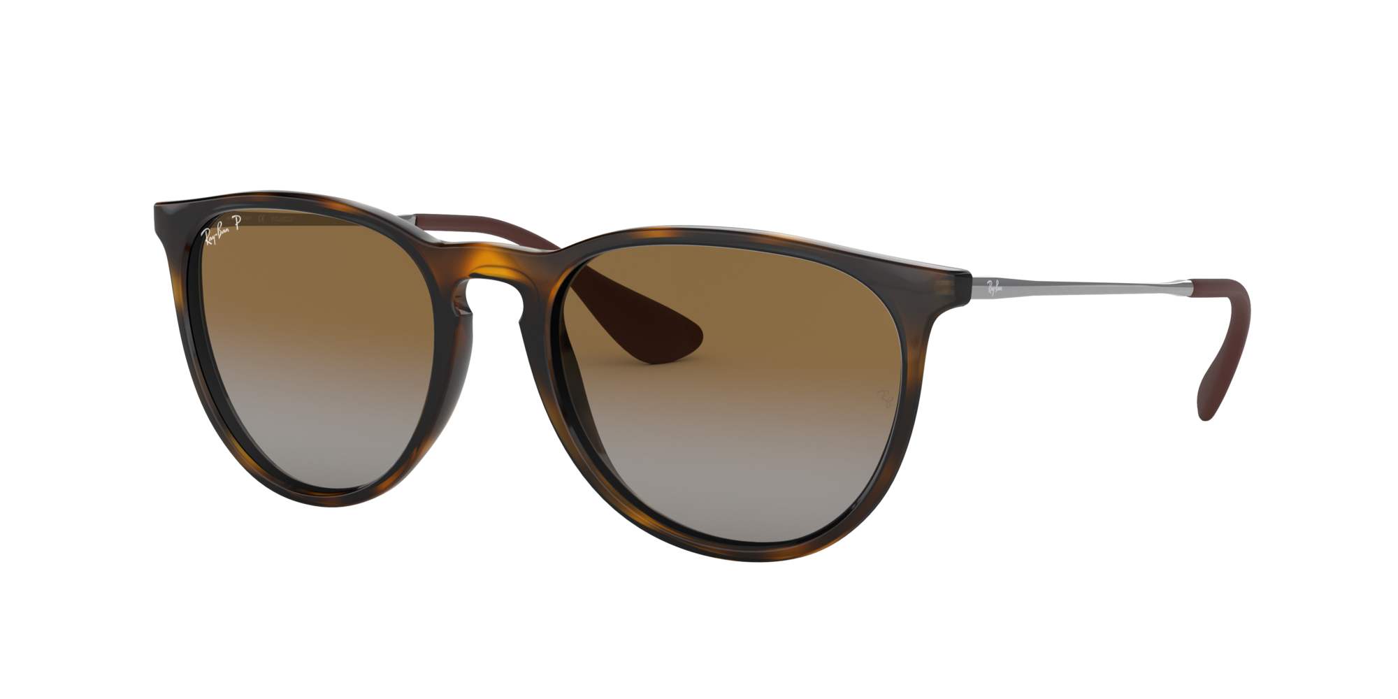Ray Ban Rb4171 Erika Classic 54 Polarized Brown Gradient Tortoise Polarized Sunglasses Sunglass Hut Canada