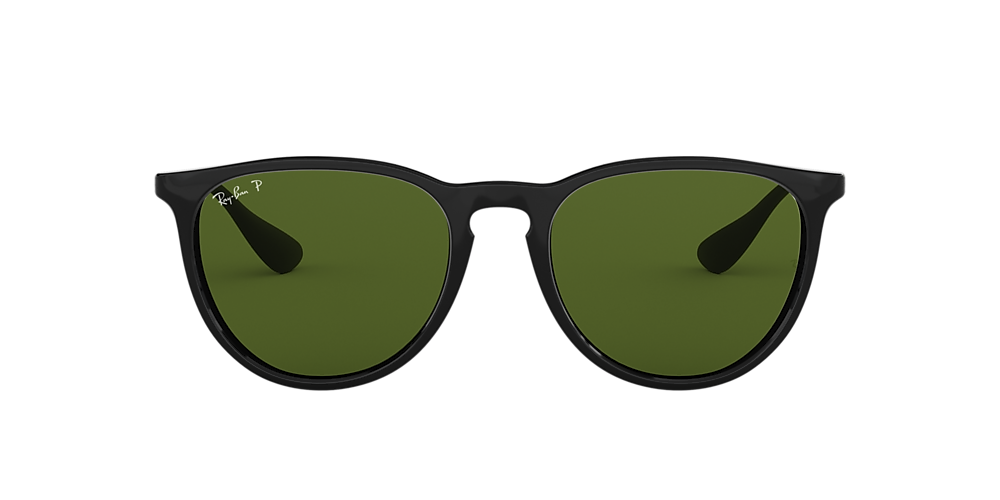 Ray Ban Rb4171 Erika Classic 54 Green Black Polarized Sunglasses Sunglass Hut Usa