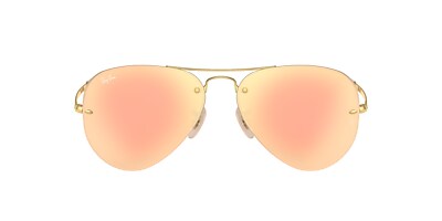 Ray Ban RB3449 59 Copper Mirror Gold Sunglasses Sunglass Hut USA