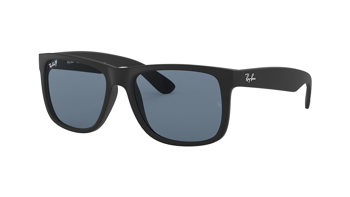 Ray-Ban RB4165 Classic 54 Dark Blue & Black Polarized Sunglasses Sunglass Hut USA