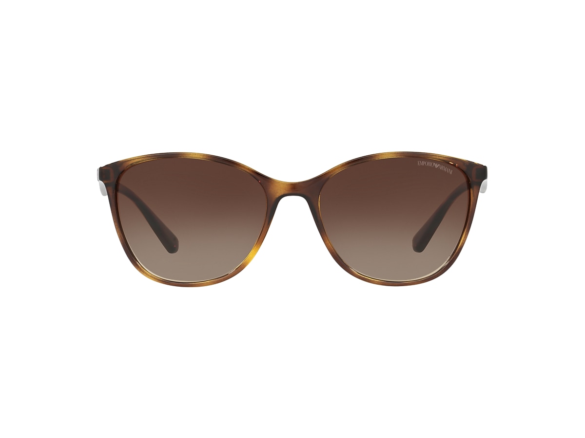 Emporio Armani EA4073 56 Gradient Brown & Shiny Havana Sunglasses | Sunglass  Hut United Kingdom