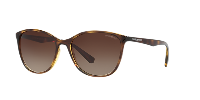 Emporio Armani EA4073 56 Gradient Brown & Shiny Havana 