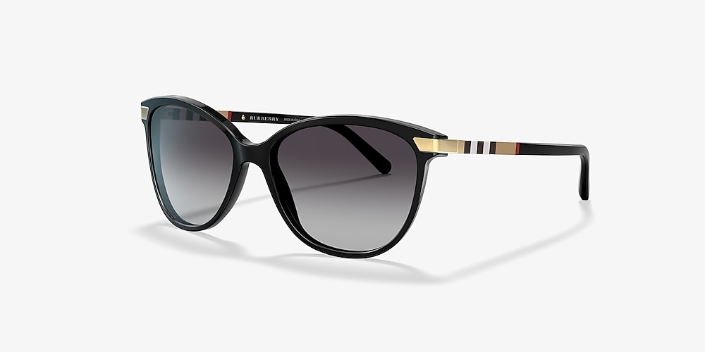 Burberry BE4216 57 Grey Gradient & Black Sunglasses | Sunglass Hut