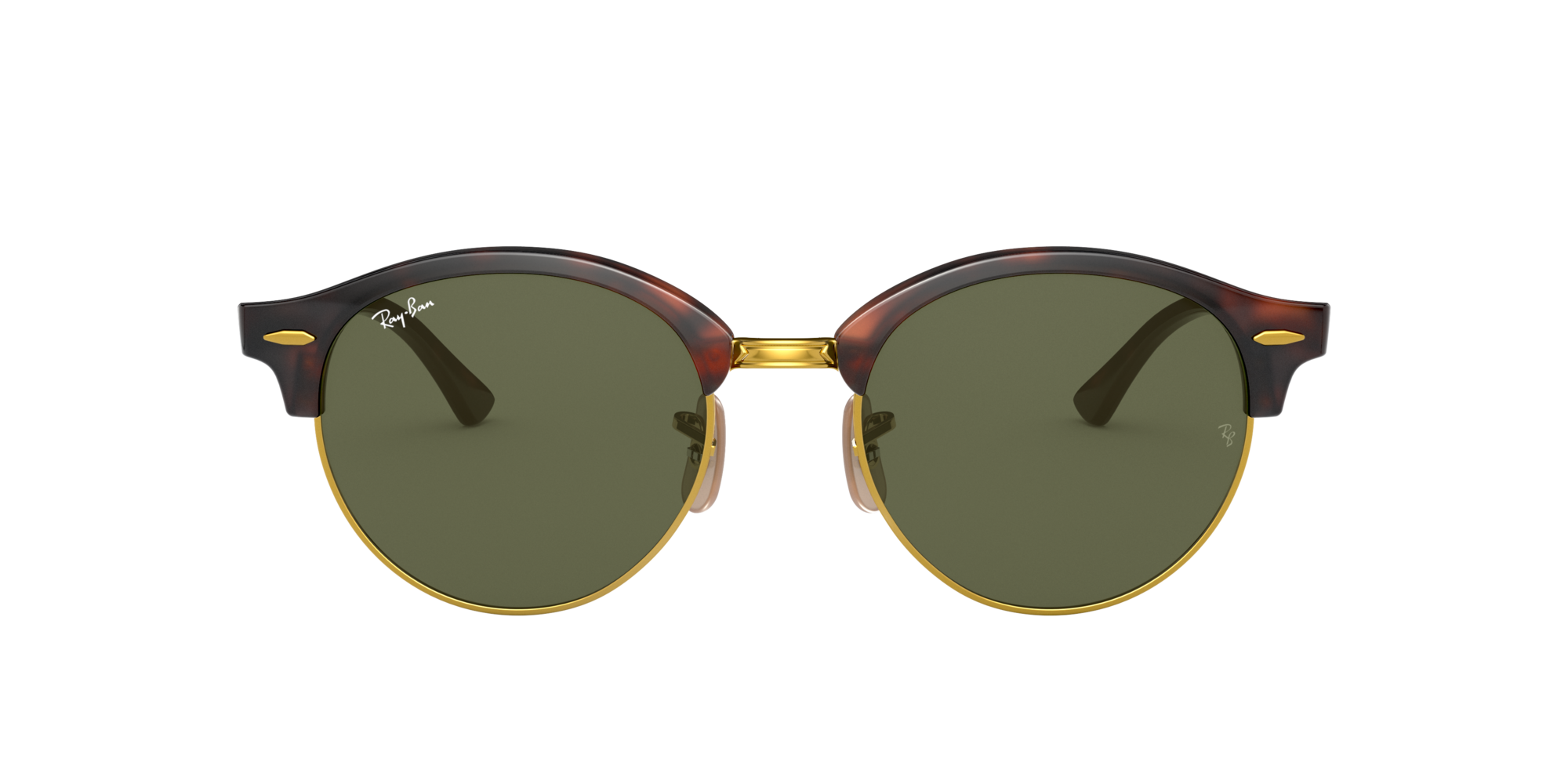 ray ban clubround tortoise