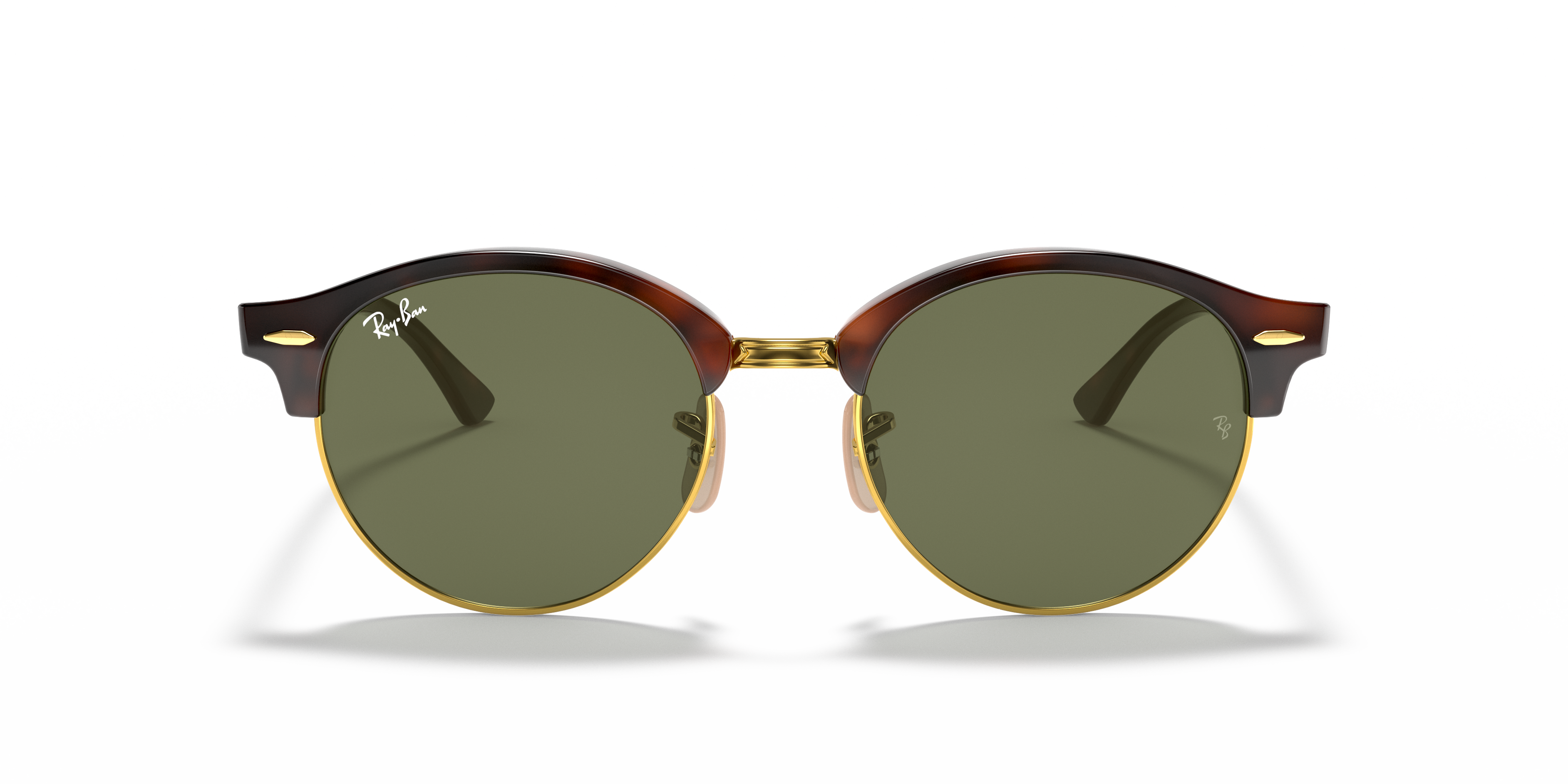 ray ban clubround classic tortoise