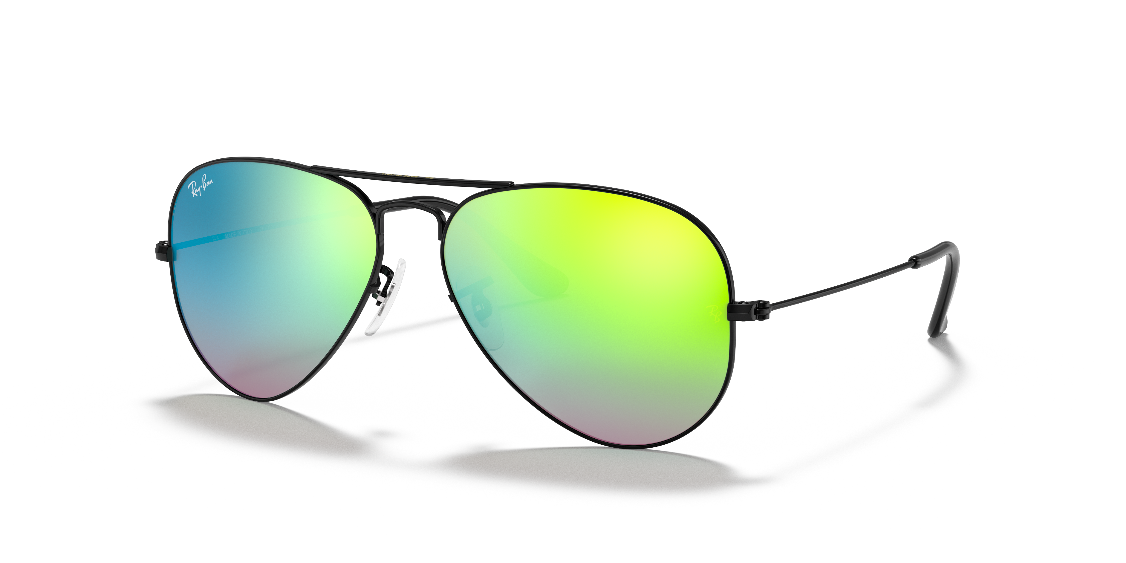 rayban green flash