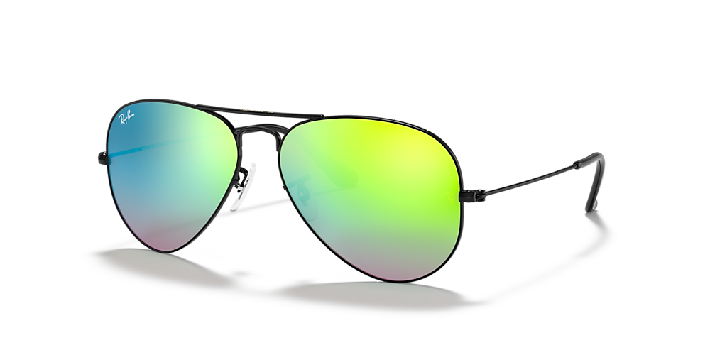 Green gradient sunglasses sale