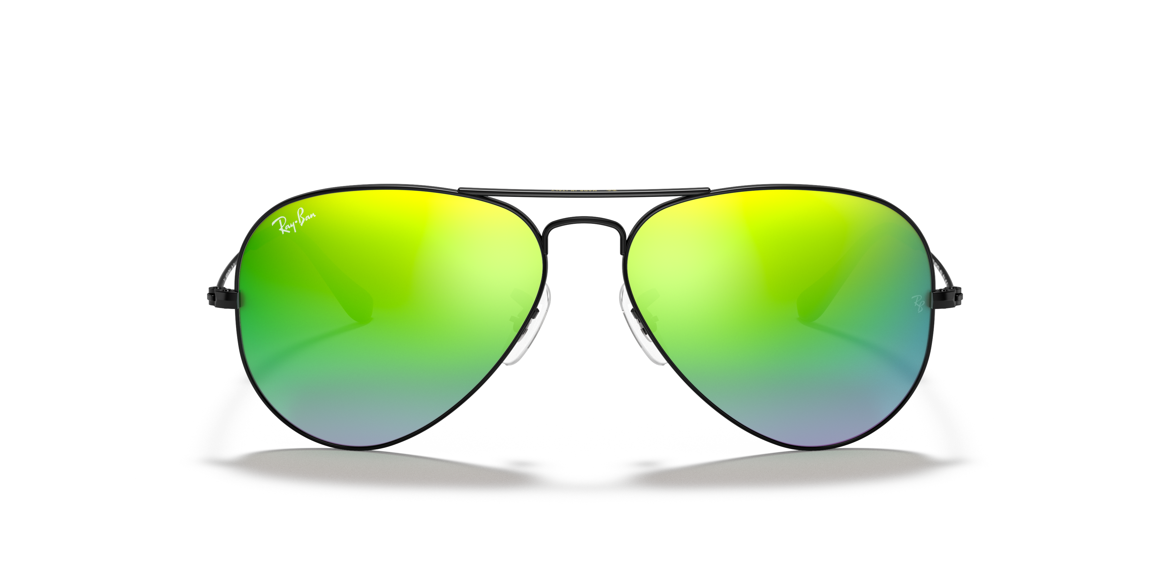 ray ban green gradient flash