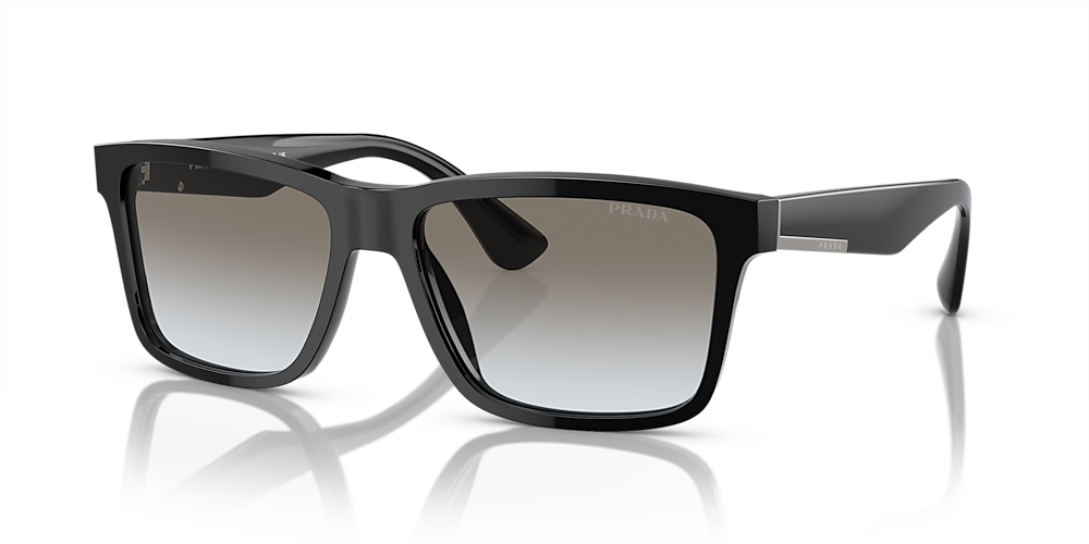 Prada PR 19SS Conceptual 59 Grey Gradient & Black Sunglasses